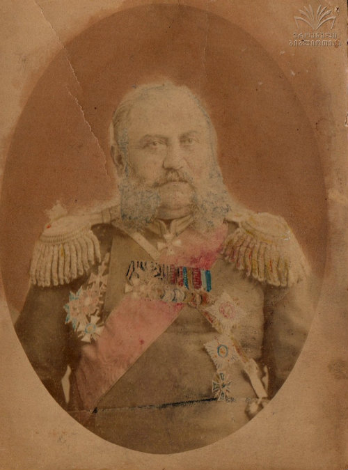  Амираджибов (Амираджиби) Михаил Кайхосрович  (1833—1903) Из Грузии, российский генерал, герой русско-турецкой войны 1877—1878 гг.