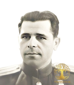  დავით ივანეს ძე გერასიმჩუკი 1916-1978წწ  სამამულო ომის გმირი (1941-1945)ვდაბ. თბილისი, ქართლი.