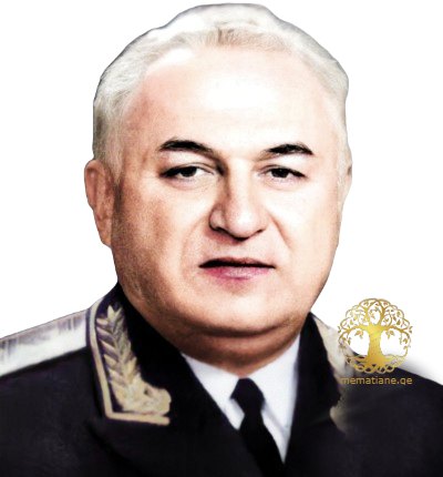  Гоциридзе Отар Давидович (1919–2010), Из Грузии, генерал-майор (20.12.1966).