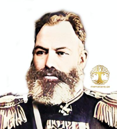 ალმასხან მიქელაძე  1834-1915წწ რუსეთის გენერალი დაბ. სოფ.კულაში სამტრედია
