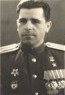 გერასიმჩუკი დავით ივანეს ძე (1916-1978)  სამამულო ომის გმირი (1941-1945) თბილისი, ქართლი.