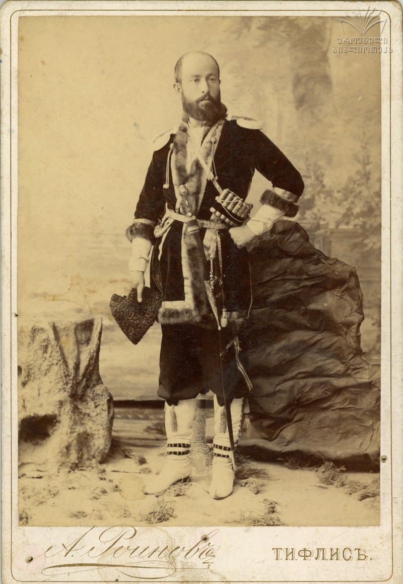 ევგენი ქობულაშვილი დავითის ძე (1856-1915) რუსეთის გენერალი ქსნის ერისთავი