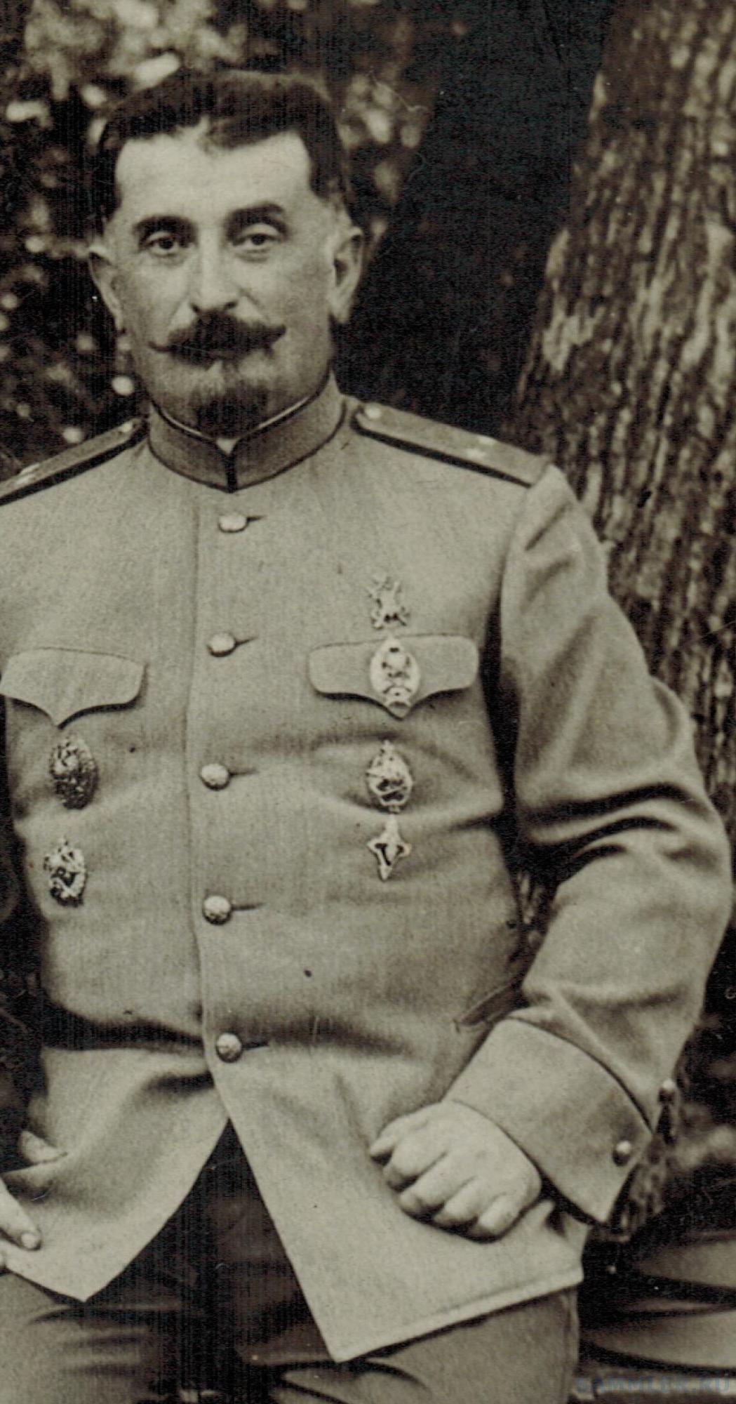 Коркашвили Георгий Петрович (1865–1916), Из Грузии,  генерал-майор (1909).