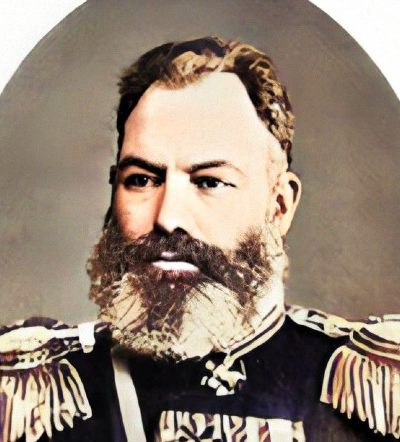 ალმასხან მიქელაძე  1834-1915წწ რუსეთის გენერალი დაბ. სოფ.კულაში სამტრედია