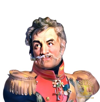 ანტონ შალიკაშვილი (ჩალიკოვი) 1754-1821წწ. გარდ. 67 წლის, რუსეთის გენერალი, ბრილიანტებით შემკული ოქროს ხმალი, წარწერით გამბედაობისთვის  ქართლი