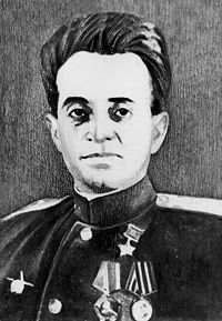 ბოსტანჯიანი მიგრან მიგრანის ძე (1913-1958) სამამულო ომის გმირი. ზემო ეშერა, სოხუმი, აფხაზეთი.