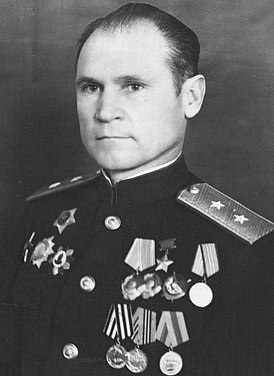 სლიუსარევი სიდორ ვასილის ძე (1906-1981) სამამულო ომის გმირი (1941-1945) თბილისი, ქართლი.
