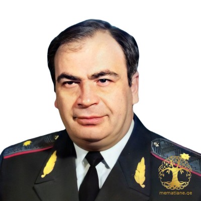  ზურაბ ჯემალის ძე ხაჟალია1957-2018წწ პოლიციის გენერალი თბილისი